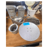 Baking Utensils - Cake Display Stand - Sifters- Measuring Cans