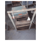 Rolling Cart - Various Baking Pans Included