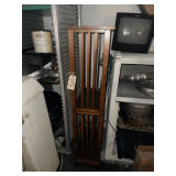 Wood Rack display Stand 5’H. X 18”W.