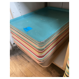 Approxametly 24 Coated Aluminum Tray 26'x18'x1'