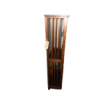 Wood Rack display Stand 5’H. X 18”W.