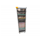 Aluminum Baking Rack 6’H.