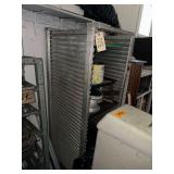Aluminum Tray Rack 6’H. Contents Included