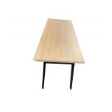 Steel/Wood Desk Table 24”X60”X29”