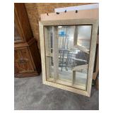 Large Ornate Mirror With Shelves Built In 36 X 46 X 6