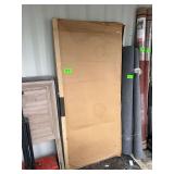 36" x 80-81" White Screen Door