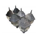 6 Lamp Post Fixtures - 27' Tall