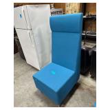 Steel/Fabric Office Chair 55”H. X 24”W. X 21”D.