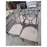 4 Ornate Chairs