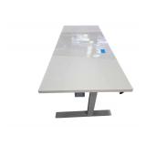 Adjustable Office Desk with Outlets 72' W