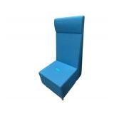 Steel/Fabric Office Chair 55”H. X 24”W. X 21”D.