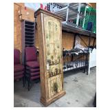 Wooden Shelving Unit 7’H. X 25.5”W. X 10”D.