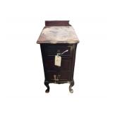 Vintage 3 Drawer End Table 18 H Inches By 15 W Inches By 32 1/2 Inches H