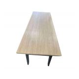 Steel/Wood Desk Table 2’X5’X29”