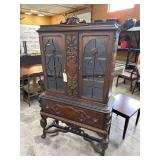 Brickwede Brothers Better Built Furniture Marietta Oh. Vintage Chair na Cabinet 70”H. X 42”W. X17”W.