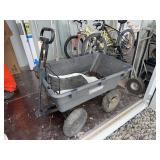 Gorilla Cart Yard Cart w/ Toro Bagger