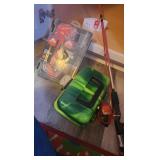 SMALL tackle Box - Zebco Reel and Pole - Fishing Accessory Kit - New