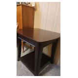 Black Side Table - 26 x 22 x 24