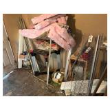 Contents Of Corner Includes Insulation- Saw Stand - Post Covers