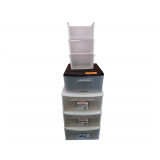 Stackable Plastic Storage Bins