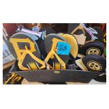 Box of New Pittsburgh Sports Flip Flops and Slippers