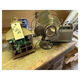 Decorative Bird House- Westinghouse Fan Plug Missing- Realistic AM FM Radio
