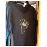 5 Penguin Shirts, 1 Pirates Shirt adult Sm.