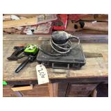 Assorted Tools Sander - Tape Measure- 3 Hand Saws-