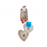 Valentine Mini Loaf Pan - Wall Display Hearts