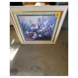 Home Interiors Framed /Matted Art Print 32”X33