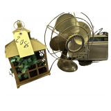 Decorative Bird House- Westinghouse Fan Plug Missing- Realistic AM FM Radio