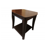 Black Side Table - 26 x 22 x 24