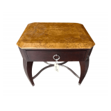 Wooden End Table 27”L. X 22.5”W. X 24”H.
