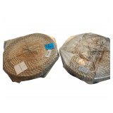 2 Sets of 4 Seagrass Placemats