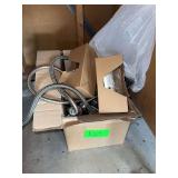 Various Bathroom Faucet & Water Line Accessories