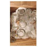 12 Dainty Floral Glasses
