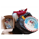 House Decor, Red Christmas Bows, Large Snowman Plate