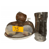 Glass Drink Dispensers - Turkey Server Plate - Glass Vase