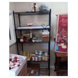 Metal Shelf NO CONTENTS - 35 x 14 x 72