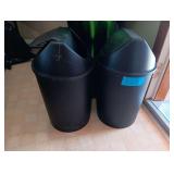 2 IKEA Office Trashcans