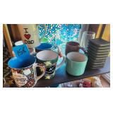 New Mugs - Glasses - 10 small ceramic Holders