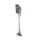 Hanging space saver sweeper and attachments.