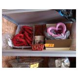 Christmas Glassware, Valentines Day Decor