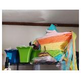 Pinata, Glasses, Tooth Brushes, Metal Storage Trays