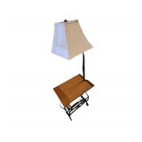 Vintage MagaRack Table Lamp 53" H
