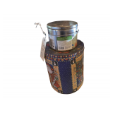 Various Sized Vintage Tin Cans
