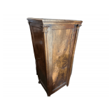 Biedermeier Style Wooden Wordrobe 5’H. X 23” X23”