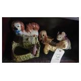 Planters - Piggy Bank - Pekenese Statue