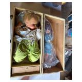 Vintage Baby Dolls With Case
