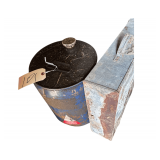 Vintage Can- Vintage Metal Box